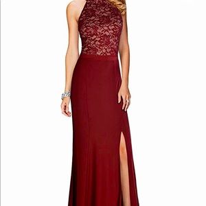 Rephyllis women’s halter floral lace vintage dress. Size medium